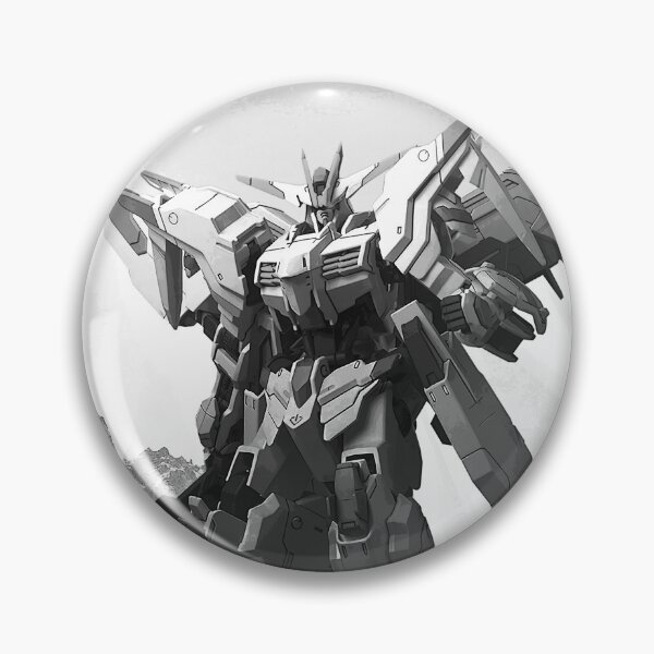 Item preview, black white ASW-G-35 Gundam Marchosias Digital Artwork full colour designed and sold by sabartgunpla.