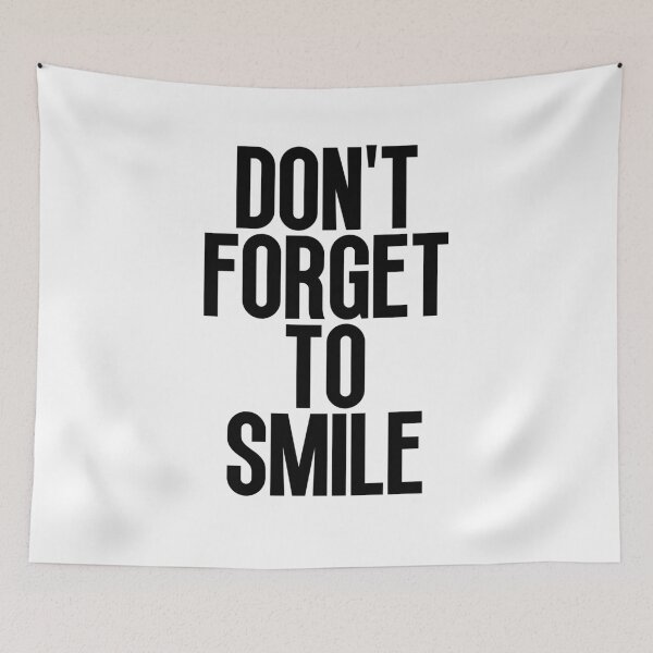 Item preview, Don't forget to smile designed and sold by Dondonmart.