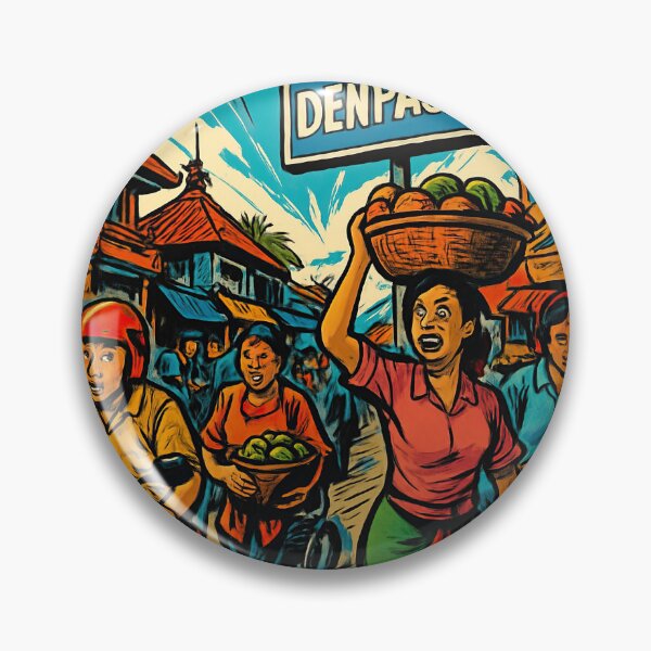 Item preview, Denpasar, city | Comics stylCartoone -  designed and sold by ComicsFactory.