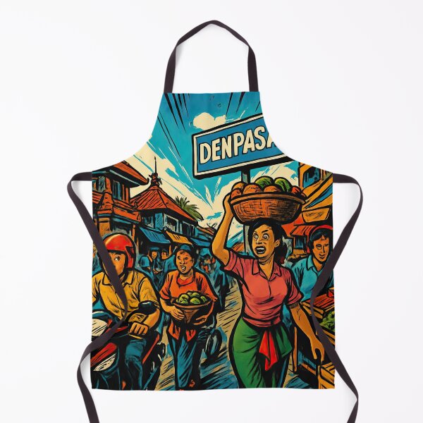 Item preview, Denpasar, city | Comics stylCartoone - designed and sold by ComicsFactory.