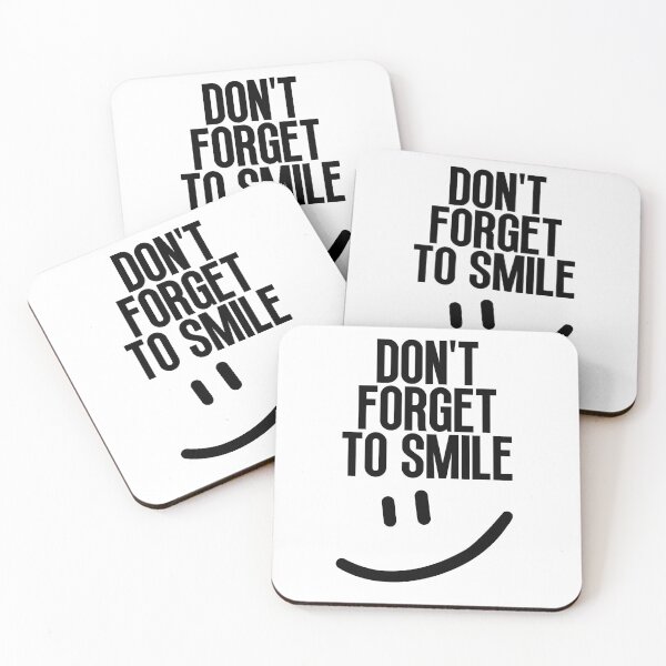 Item preview, Don't forget to smile designed and sold by Dondonmart.