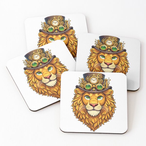 Item preview, Majestic King Lion Portrait designed and sold by MichalHau.