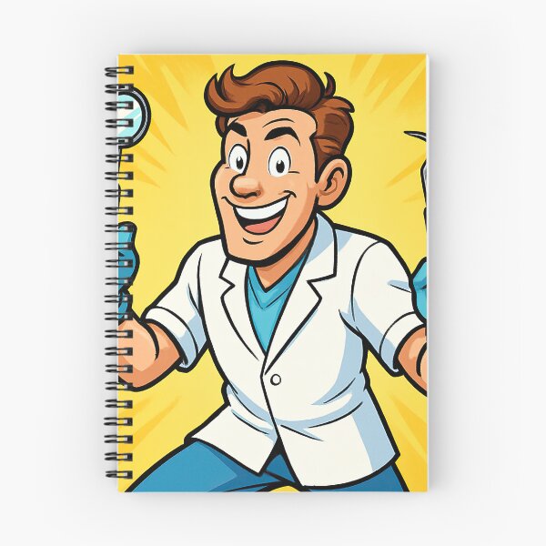 Item preview, Dentist | Comics stylCartoone -  designed and sold by ComicsFactory.