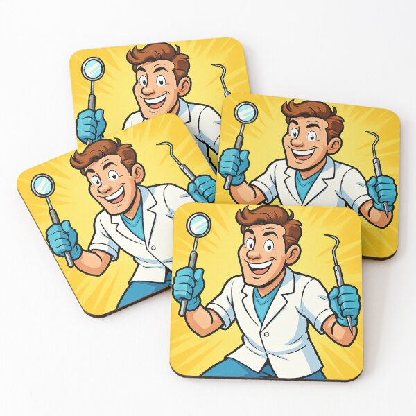 Item preview, Dentist | Comics stylCartoone -  designed and sold by ComicsFactory.