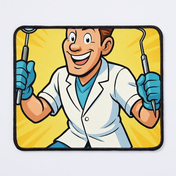 Item preview, Dentist | Comics stylCartoone - designed and sold by ComicsFactory.