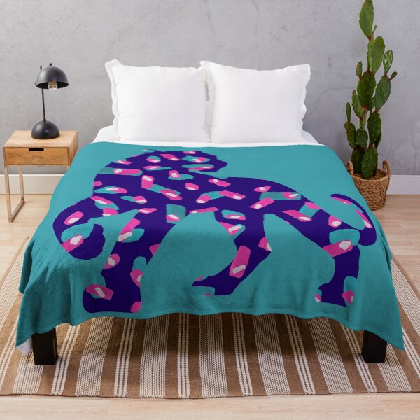 Item preview, Panther spots (violet) designed and sold by ArtyFridgees.