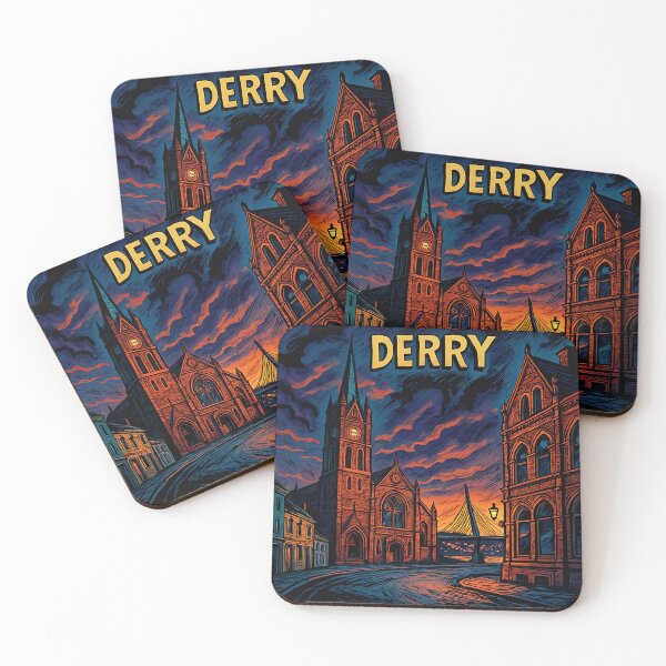 Item preview, Derry, city | Comics stylCartoone -  designed and sold by ComicsFactory.