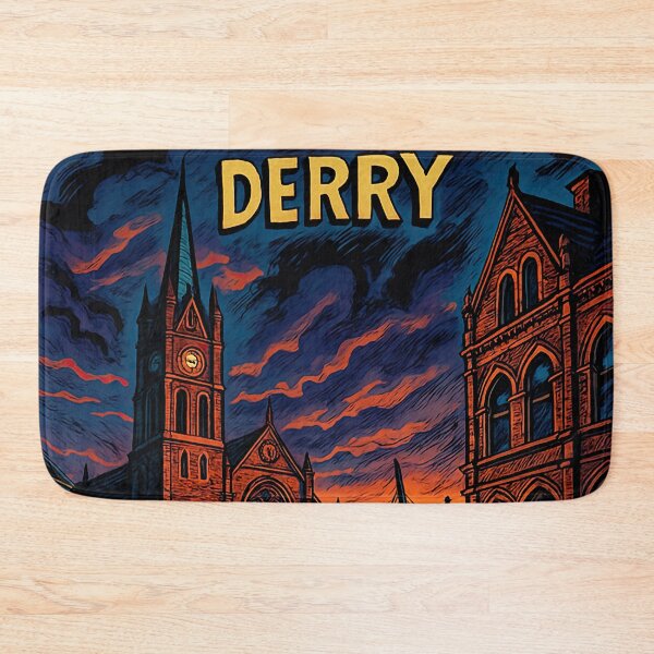 Item preview, Derry, city | Comics stylCartoone -  designed and sold by ComicsFactory.