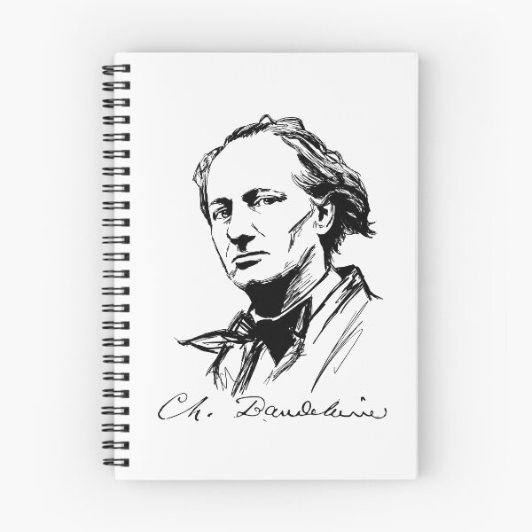 Item preview, Charles Baudelaire designed and sold by helenacooper.
