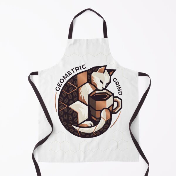 Item preview, Geometric Grind Clever Cat designed and sold by Born to Flow.
