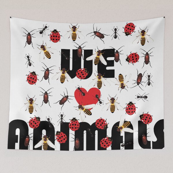 Item preview, We Love Animals designed and sold by Bianormal.