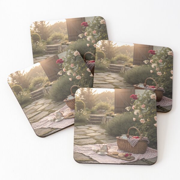 Item preview, Cottage Garden Picnic designed and sold by Bionson Art.