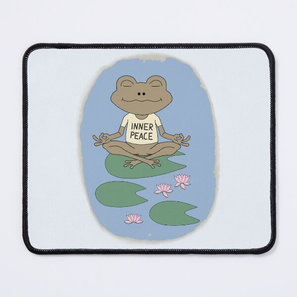 Item preview, Meditating Frog designed and sold by SketchZeit.