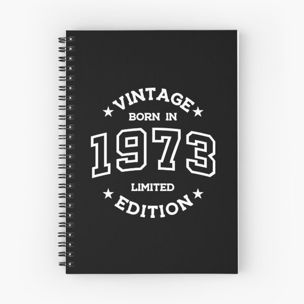 Item preview, Born in 1973 - Retro Style Print White designed and sold by Viktor Milana.