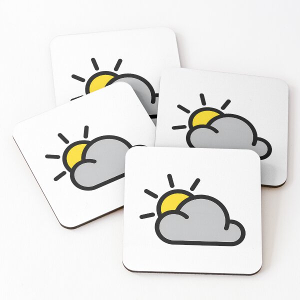 Item preview, Partly Cloudy Weather Icon designed and sold by btmknfcwdka84.