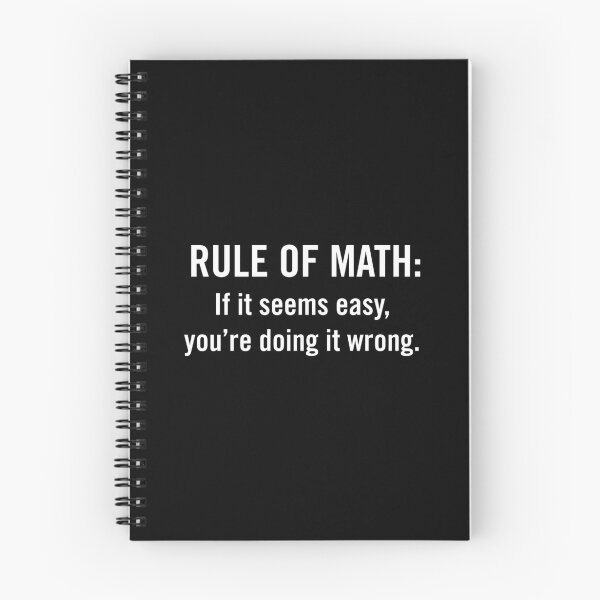 Item preview, Rule Of Math Quote designed and sold by btmknfcwdka84.