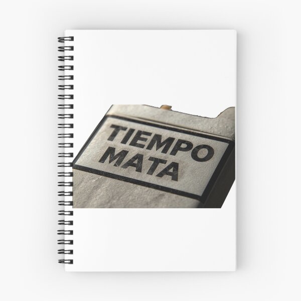 Item preview, Graphics in spanish.Time is killing designed and sold by Mosogoloso.