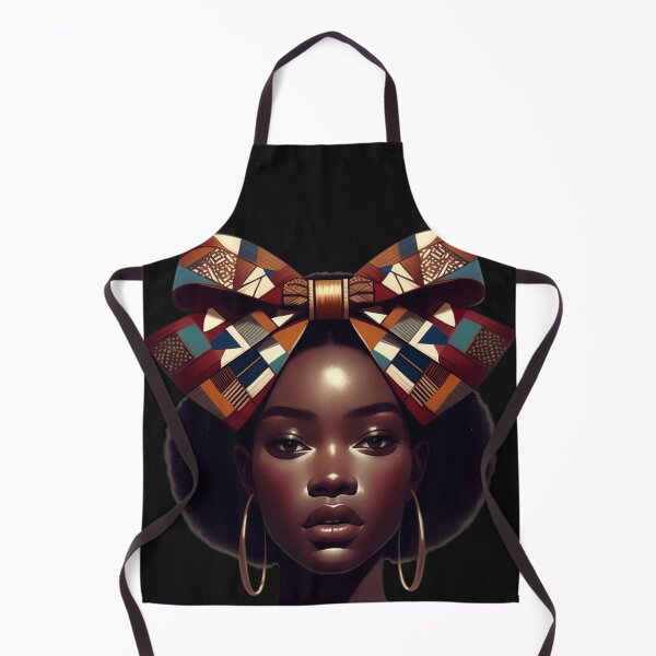 Item preview, Black history Woman With Bow Headwrap African American designed and sold by GrumpySableye.