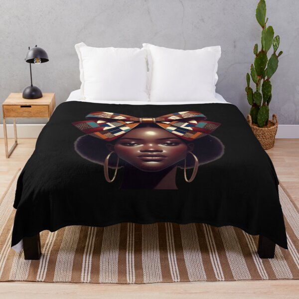 Item preview, Black history  Woman With Bow Headwrap African American designed and sold by GrumpySableye.