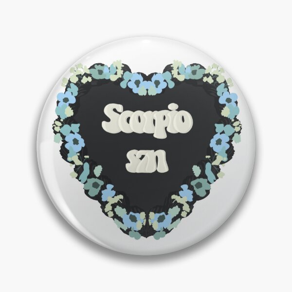 Item preview, Scorpio Season Star Sign Love Heart Birthday Cake designed and sold by FreeOrca.