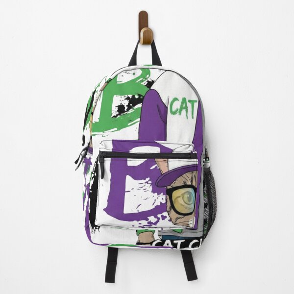 Item preview, Urban Cat Streetwear Graffiti Varsity Jacket designed and sold by WelLarsDigitals.