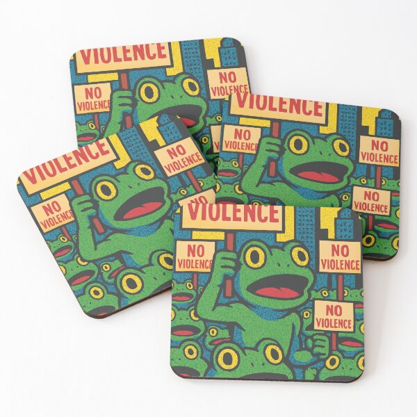 Item preview, Resist Frog no Violence designed and sold by SergioColli.
