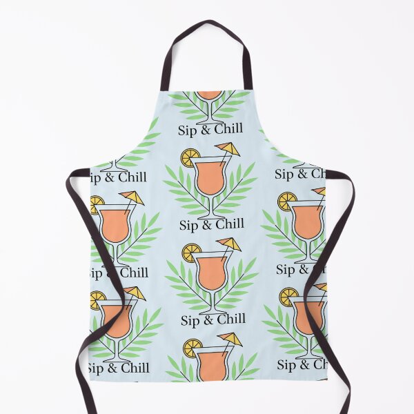 Item preview, Sip and Chill Tropical Summer Cocktail Paradise Vacation Art designed and sold by SplashTastic.