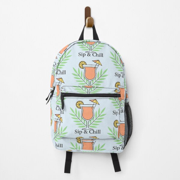 Item preview, Sip and Chill Tropical Summer Cocktail Paradise Vacation Art designed and sold by SplashTastic.