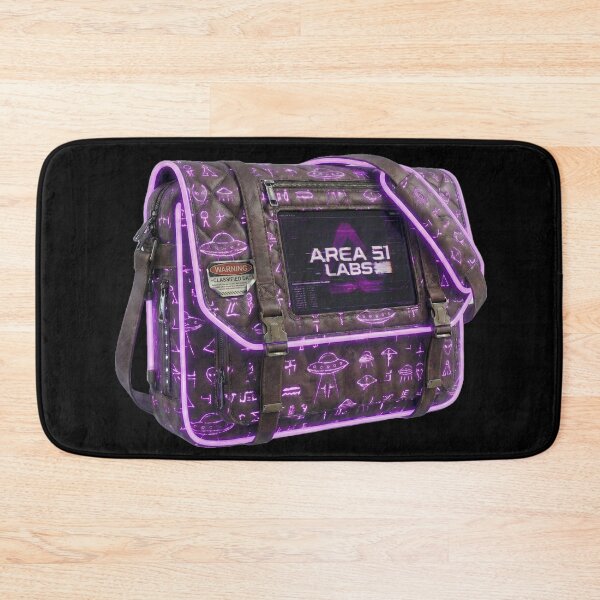 Item preview, Area 51 Labs: TACTICAL COURIER BAG - Purple Edition (Classified Archive) designed and sold by AREA51.LABS.