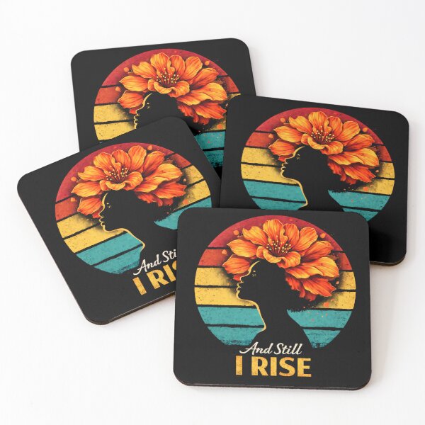 Item preview, Vibrant Melanin Queen Sunset Portrait Art designed and sold by InPrintedWord.