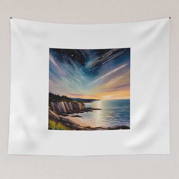 Item preview, Meteorite storm designed and sold by Island Art Studios.
