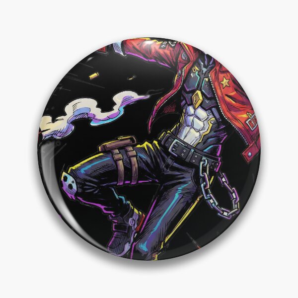 Artikelvorschau, ZZZ Billy Kid Guns T-Shirt | Zenless Zone Zero Cyborg Attack Hoodie | Cunning Hares Gaming-Aufkleber entworfen und verkauft von Senpaiwaves.