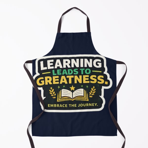 Item preview, Learning Leads To Greatness – Education Motivation Design designed and sold by Amr Darwish Graphic designer.