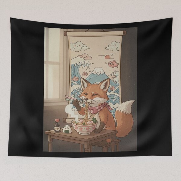 Item preview, Kitsune's Midnight Ramen Slurp designed and sold by FoxVibes.