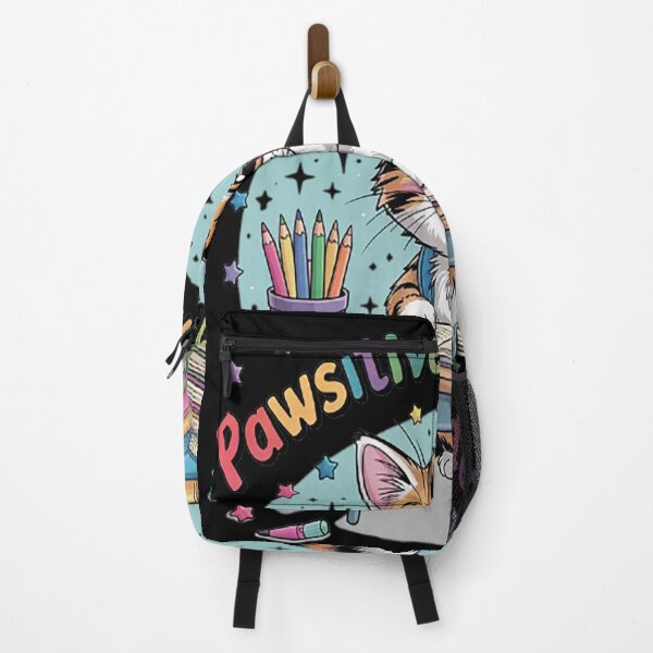 Item preview, Pawsitively Excited Ready For School Adventures Back To School Cat Lover designed and sold by TeamLequid.
