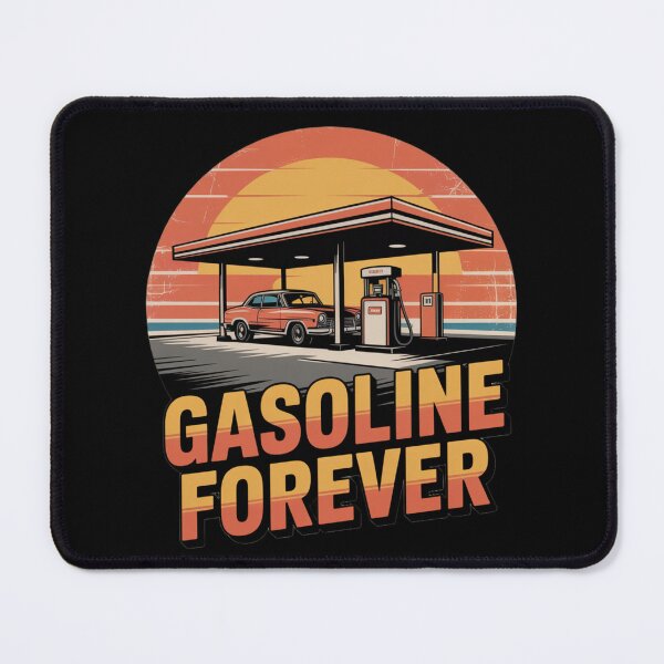 Item preview, Gasoline Forever Tshirt designed and sold by Jacky-Design.