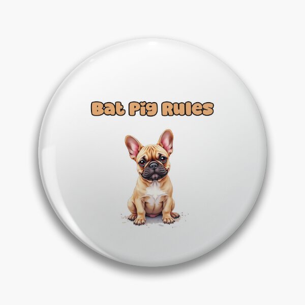 Item preview, Bat Pig Rules designed and sold by NatureUnleashed.