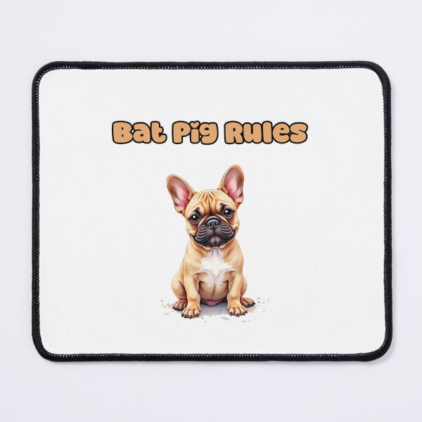 Item preview, Bat Pig Rules designed and sold by NatureUnleashed.