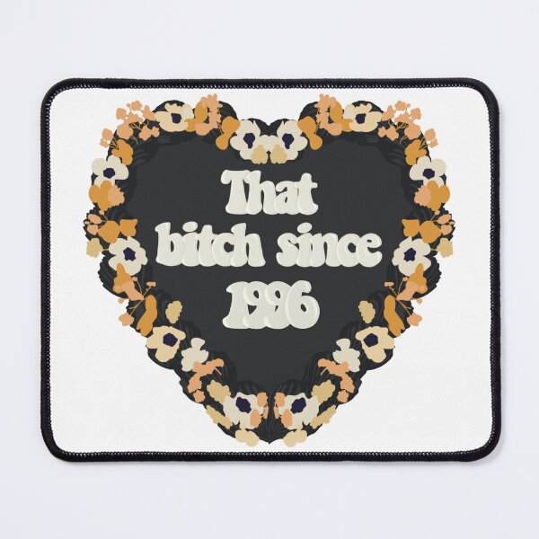 Item preview, That Bitch Since 1996 Love Heart Birthday Cake designed and sold by FreeOrca.