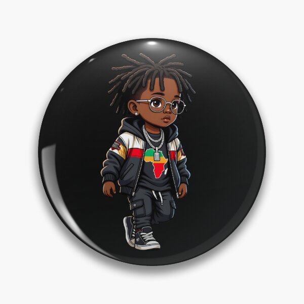 Item preview, Afro Kid Drip African Pride Black history  designed and sold by GrumpySableye.