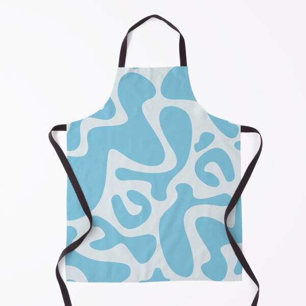 Item preview, Soft Blue Organic Abstract Pattern, Abstract Background designed and sold by burmacat.