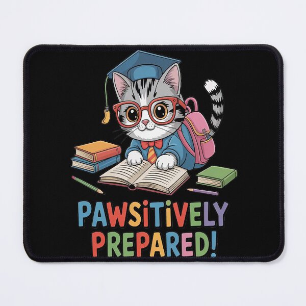 Item preview, Pawsitively Prepared A Scholars Best Friend Cat Lover designed and sold by TeamLequid.