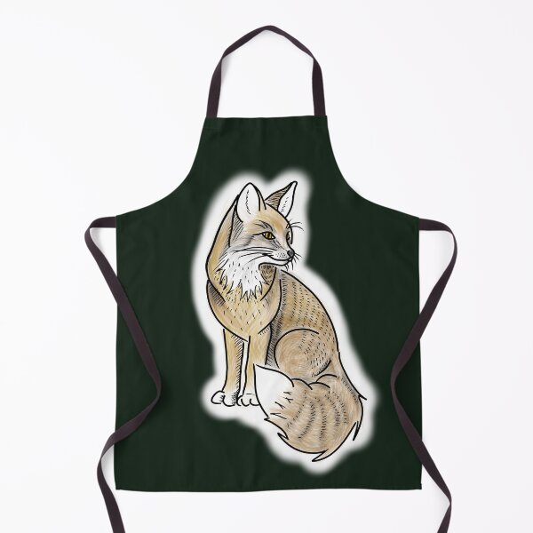 Item preview, Stylized Fox Sitting – Color Line Art Illustration designed and sold by JRose Designs.
