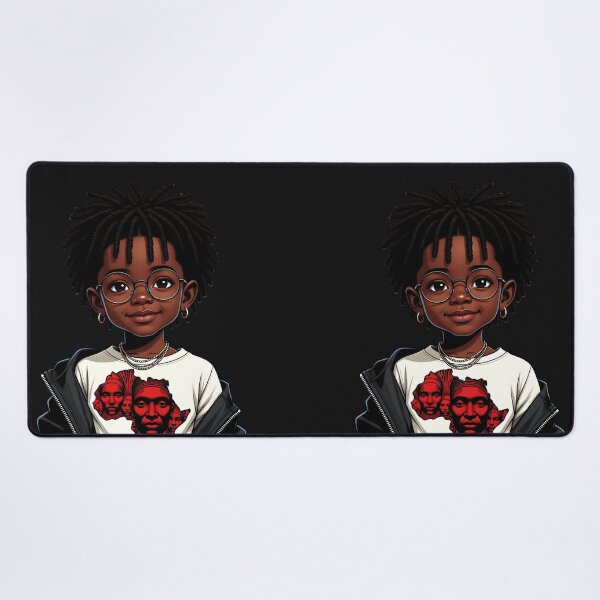 Item preview, Black Child With Glasses Black history  designed and sold by GrumpySableye.