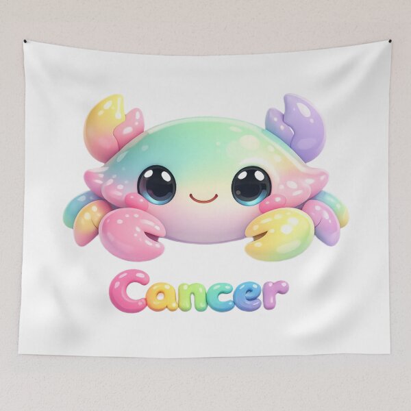 Item preview, Cute Fantasy Cancer Zodiac Crab designed and sold by Zippy Creation.