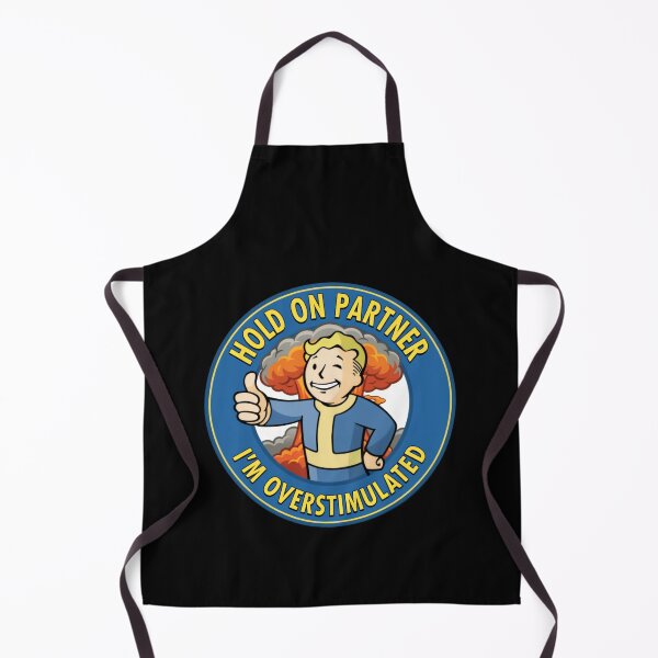 Item preview, Hold on partner im overstimulated funny western mascot designed and sold by Star3NowForMe.