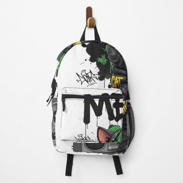 Item preview, Urban Streetwear Cat - Meow Graffiti Boombox Lofi Aesthetic designed and sold by WelLarsDigitals.