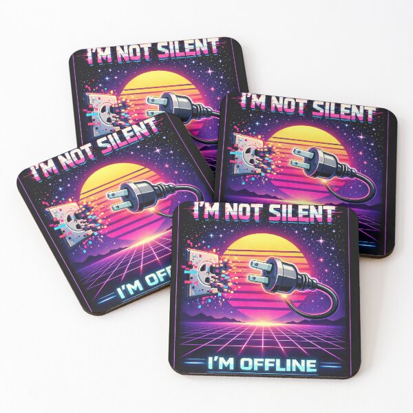 Item preview, I'm Not Silent, I'm Offline designed and sold by WildLumina.