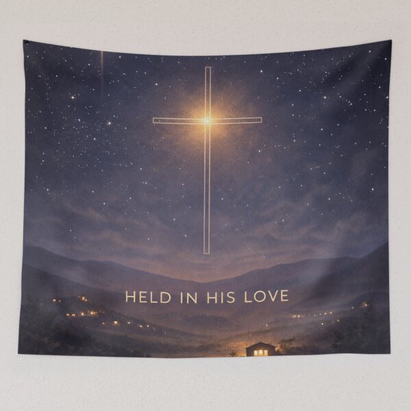 Item preview, Cross with Nativity Night Background designed and sold by mariannrina.