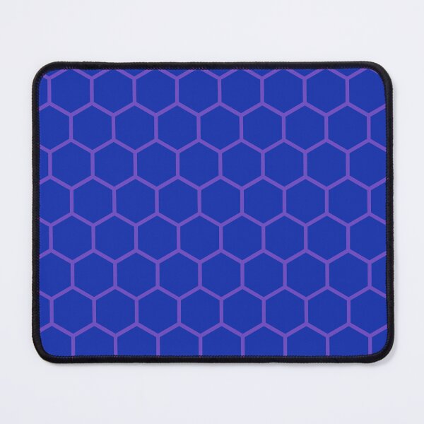 Item preview, High End Blue Hexagon Symmetry - Abstract Geometric Shape Pattern - Best Friend Gifts designed and sold by RoyalStarsPatts.